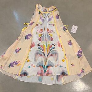 Free People Multicolor Floral Tunic